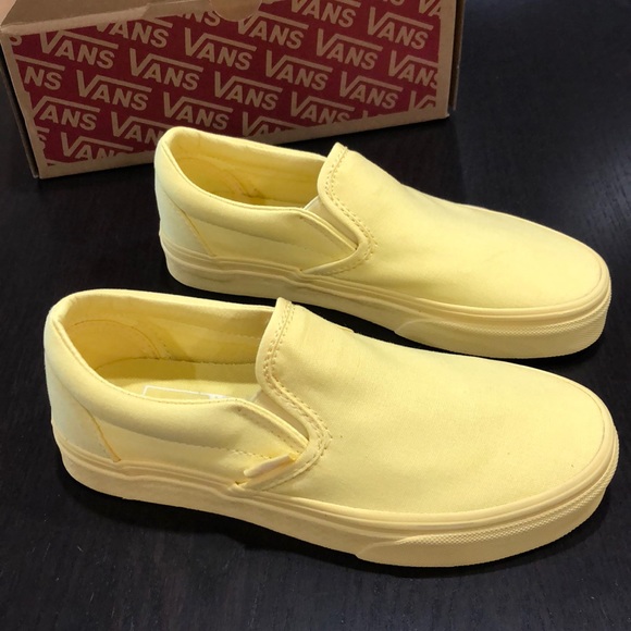 vans mono yellow